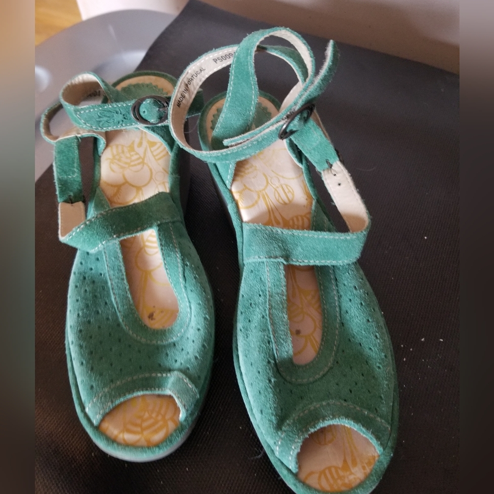 Fly London Suede Wedges